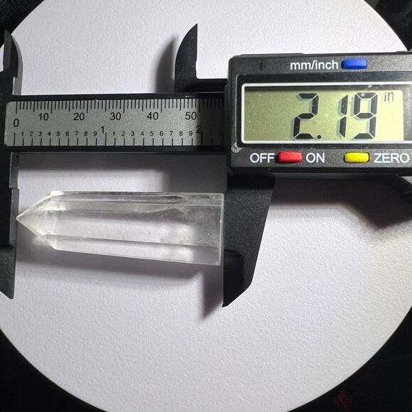 Clear Quartz Crystal Obelisk Meditation Tower‎ (#8) - Picture 7 of 8